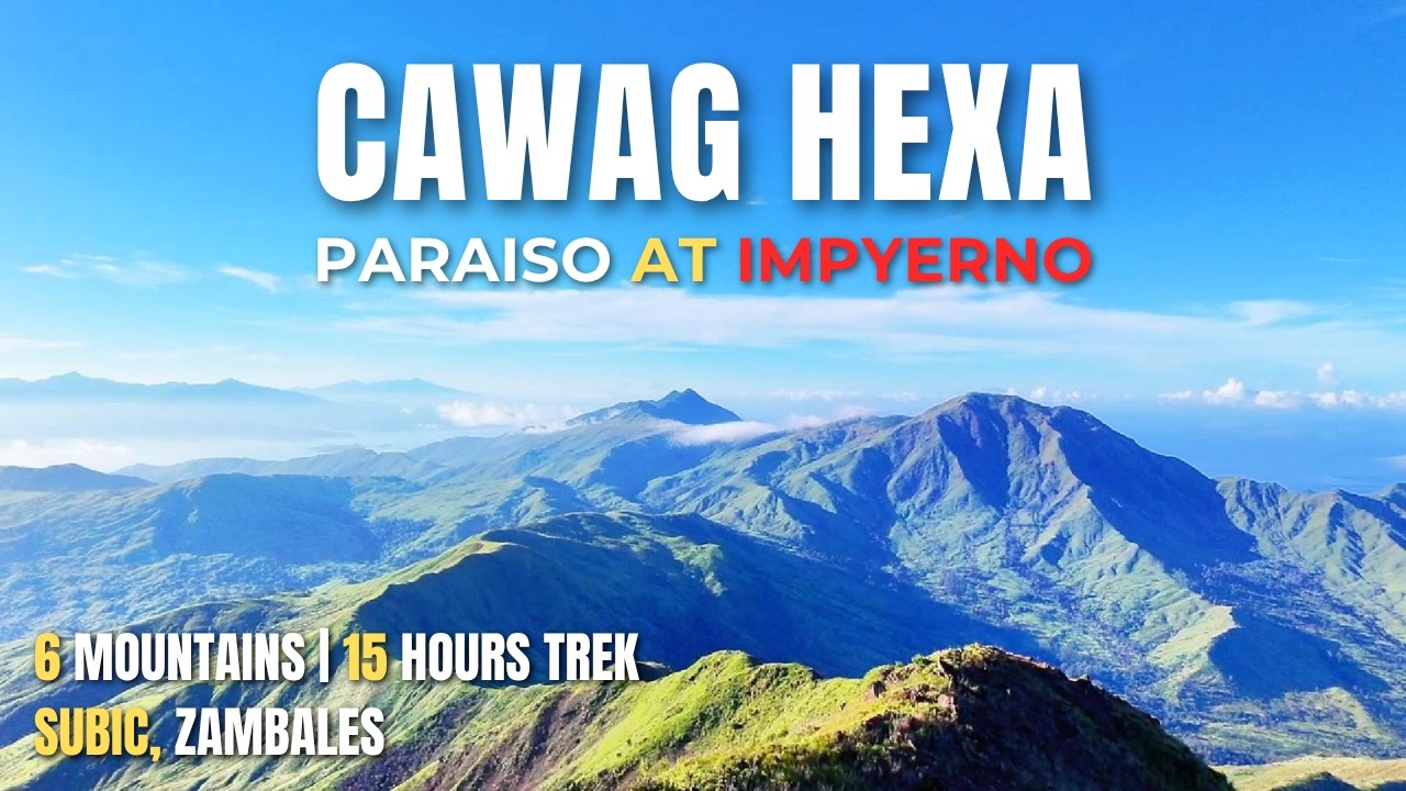 Mga Bundok sa Island Cove ng Zambales. Napaka-GANDA, pero Mala-IMPYERNO sa Init | CAWAG HEXA