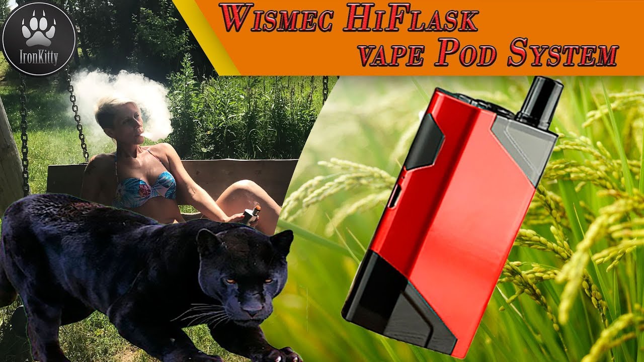 Wismec HIFLASK VAPE POD System / ALL IN ONE / ПО ВЗРОСЛОМУ