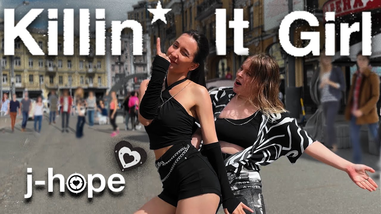 [K-POP IN PUBLIC | ONE TAKE] J-HOPE - KILLIN' IT GIRL | Dance Cover by DRACARYS | 1st IN UKRAINE