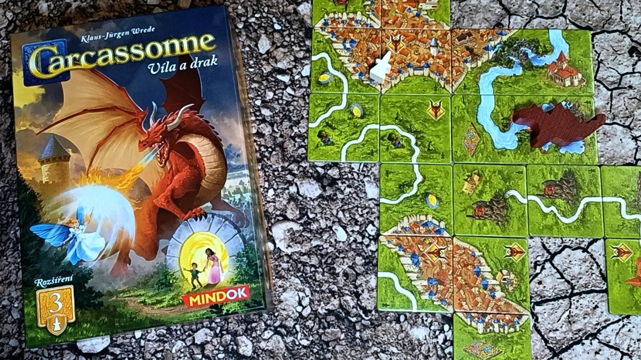 Carcassonne: Víla a drak