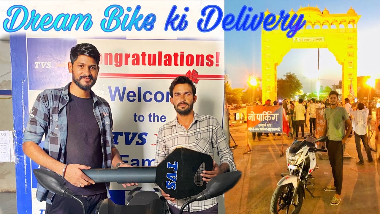 Dream Bike Ki Delivery !! Apache ki delivery