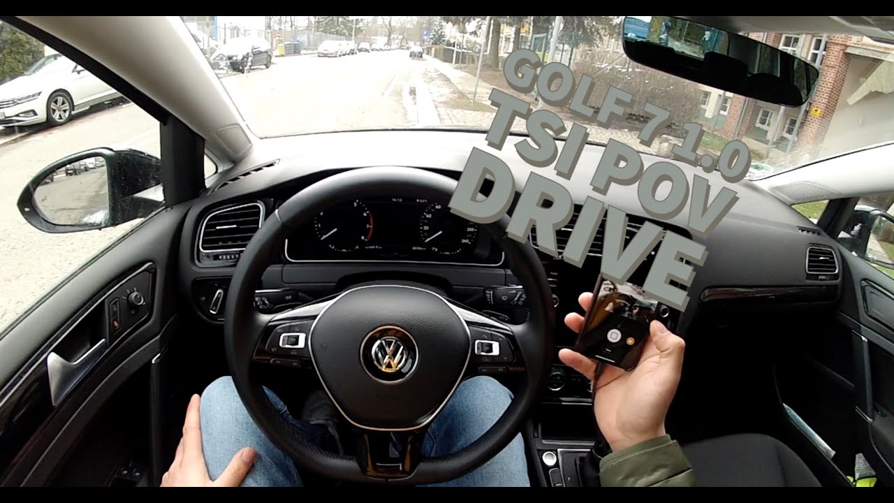 Golf 7 Facelift 1.0 TSI Variant POV Drive DSG