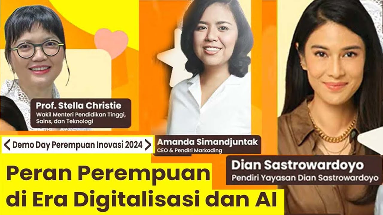 🔥 DEMO DAY 2024 || PERAN PEREMPUAN ERA DIGITALISASI & AI