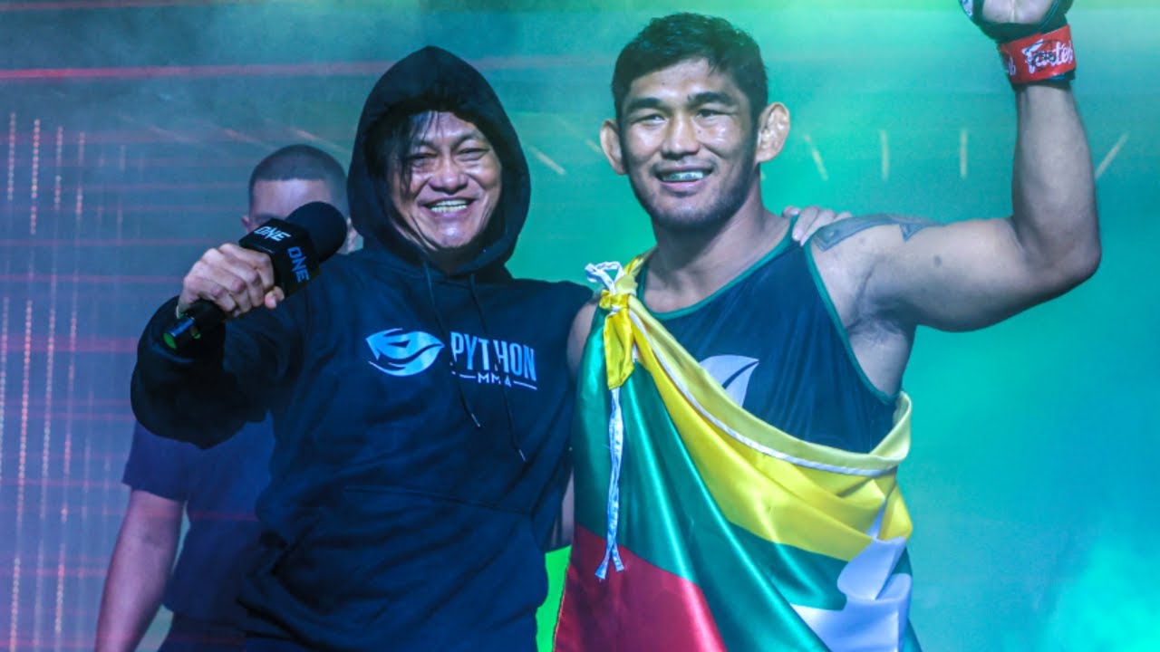 Greatest Entrance EVER?! 🤩 Aung La's EPIC Walkout With Lay Phyu 🐍🇲🇲