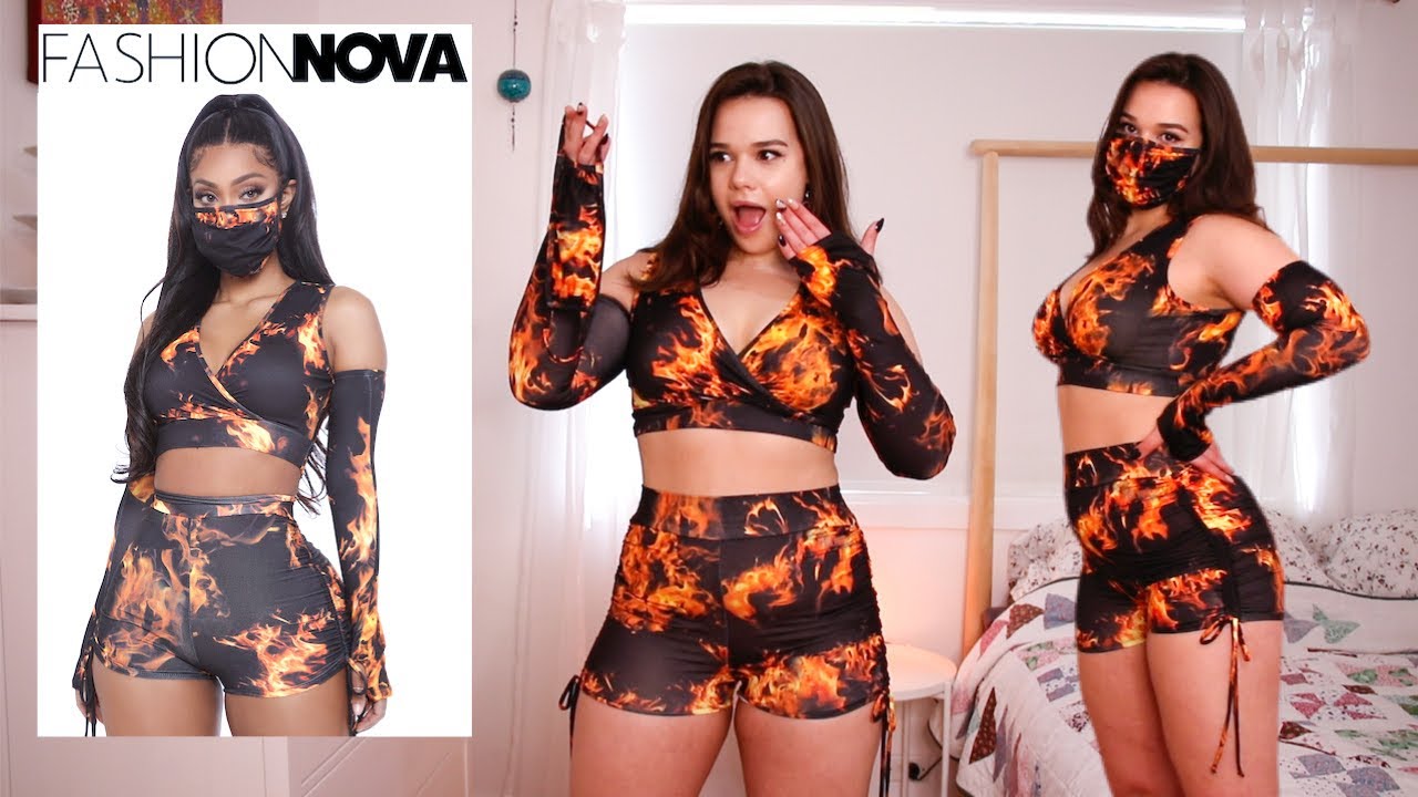 I chose Fashion Nova outfits that are WAY out of my comfort zone! *insta baddie-esque*