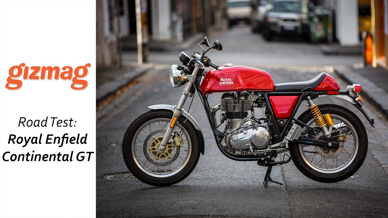 2015 Royal Enfield Continental GT: Loz isn't cool enough for this bike...
