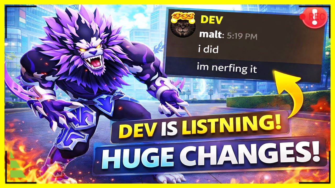 DEV LISTENED! Werewolf Got HUGE Buffs 😱 (Solo Hunters Update) Roblox