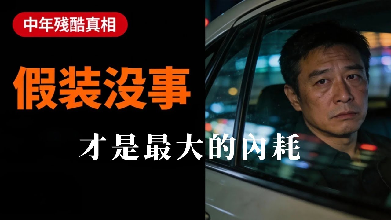 人到中年，最大的悲哀不是沒錢，而是活成了“隱形人”#婚姻#家庭#倫理#自我提升#認知提升#事業
