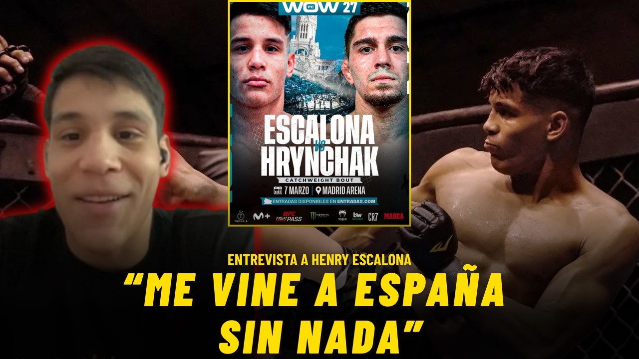 Henry Escalona, el 'Niño' de WOW que promete la “performance de la noche” en el WOW 27