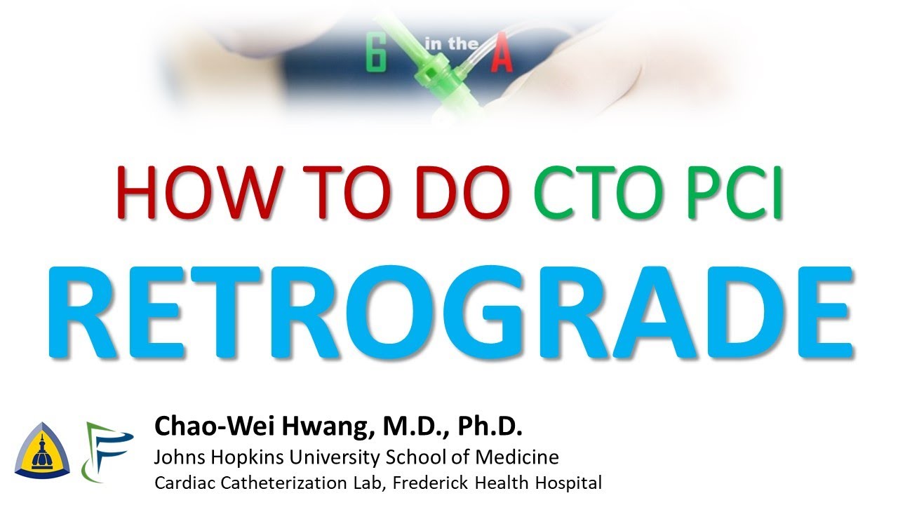 How to do CTO PCI Retrograde