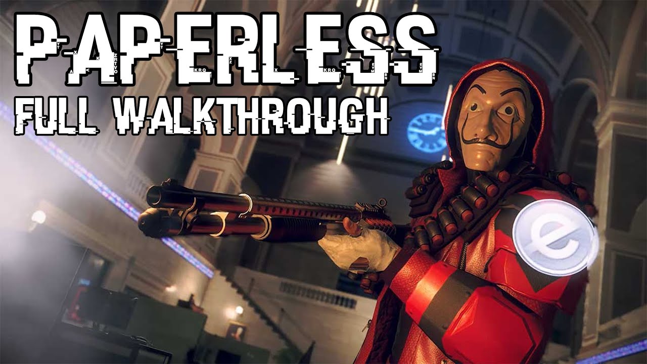 Watch Dogs: Legion X Money Heist | "Paperless" Full Mission Walkthrough