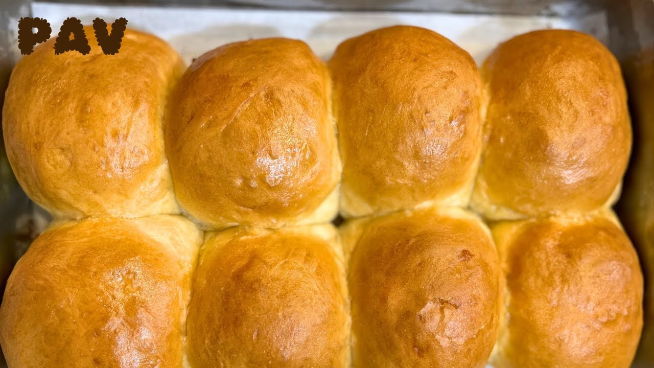 Ladi Pav Recipe | Pav Bhaji Pav at Home | Soft & Light