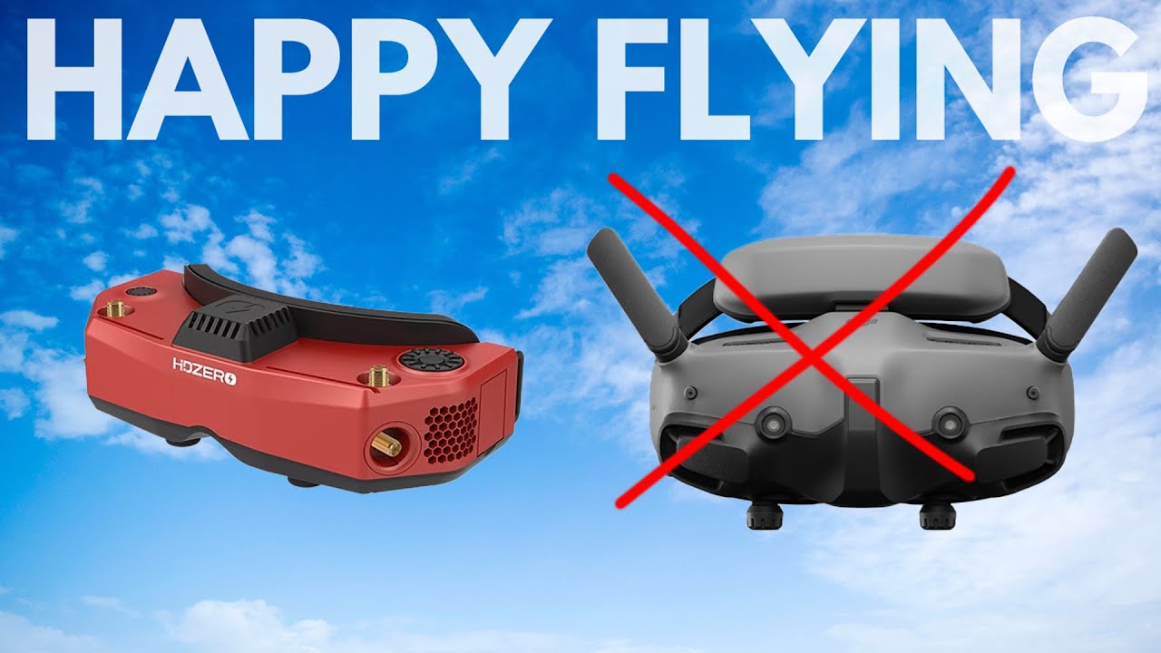 HD ZERO 2 goggles, Bye bye DJI