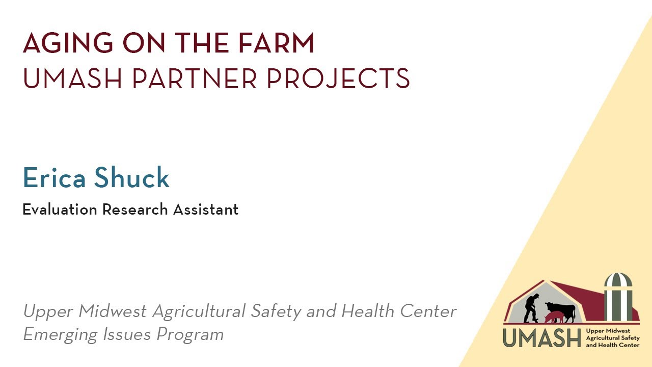Aging on the Farm: UMASH Partner Projects
