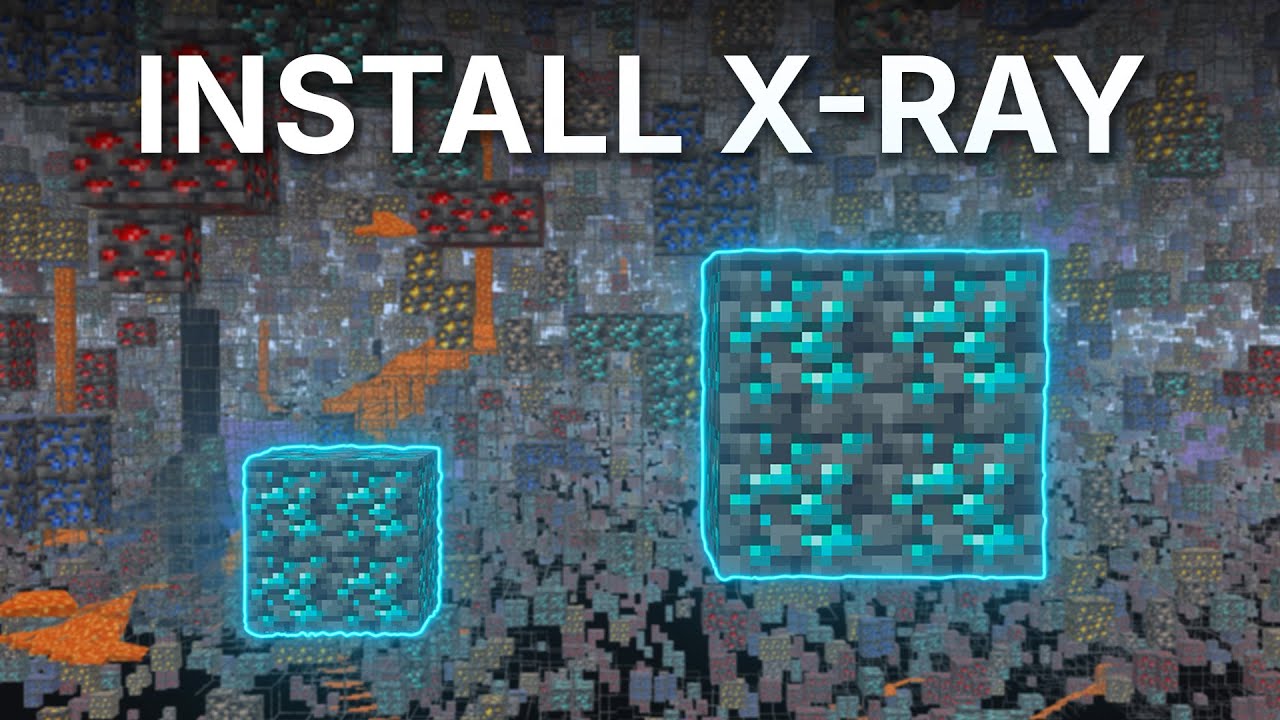 How to Download X-RAY in Minecraft 1.21+