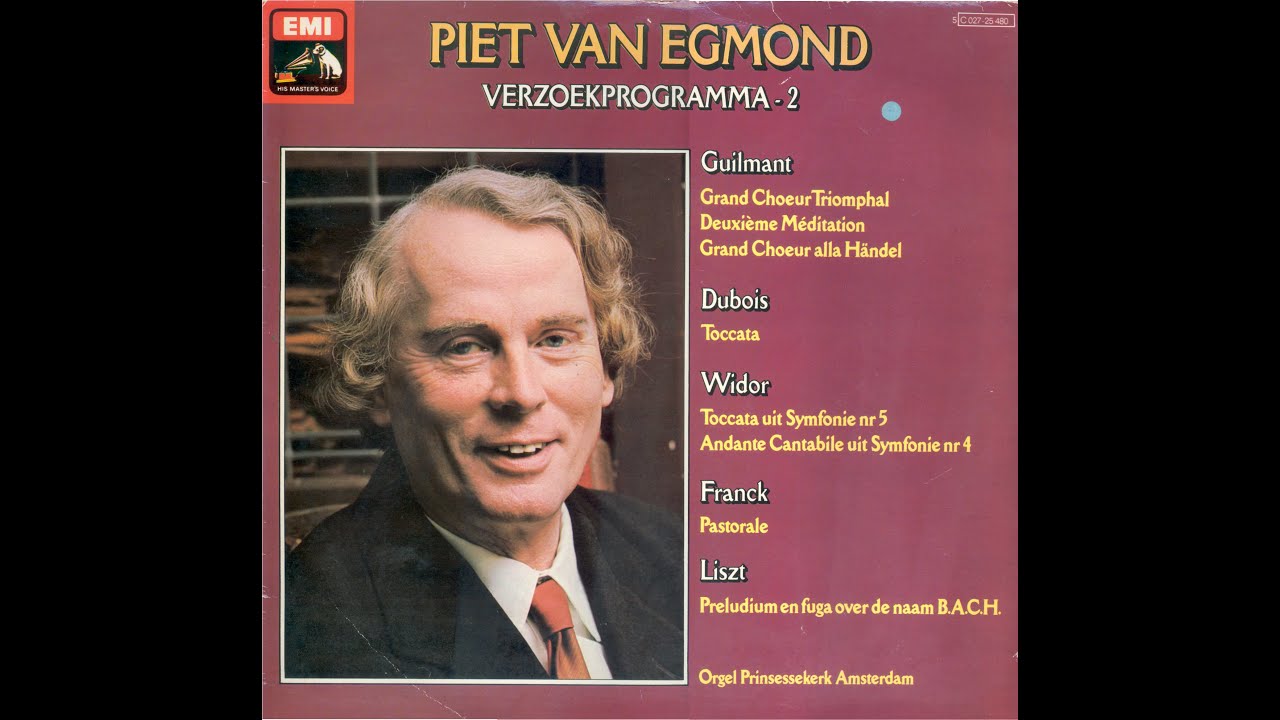 Piet van Egmond – Verzoekprogramma V2 (Prinsessekerk Amsterdam) (van een LP uit 1977)