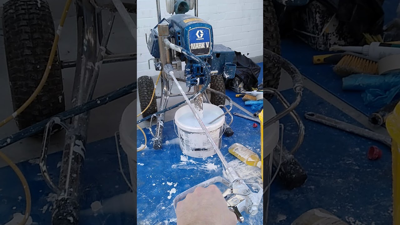 Graco Mark V auto clean system