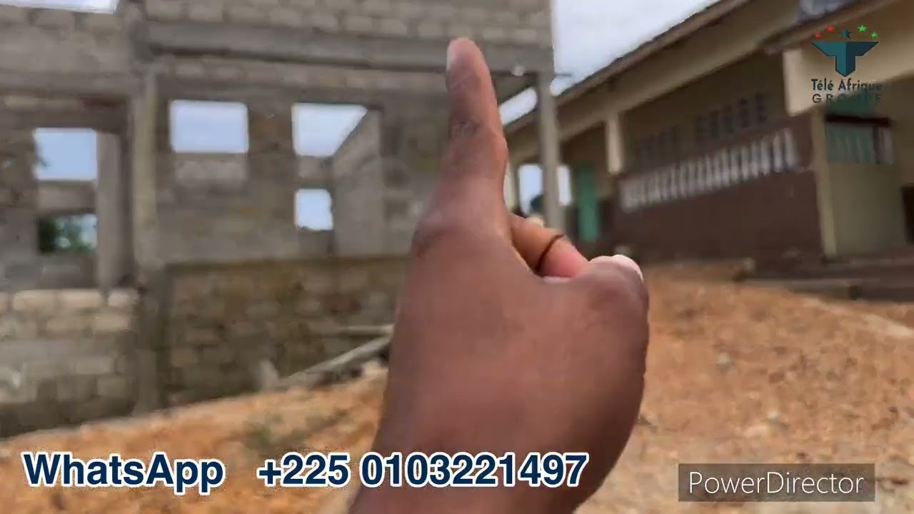 Super ! il construit un groupe scolaire à Abidjan en plusieurs étapes