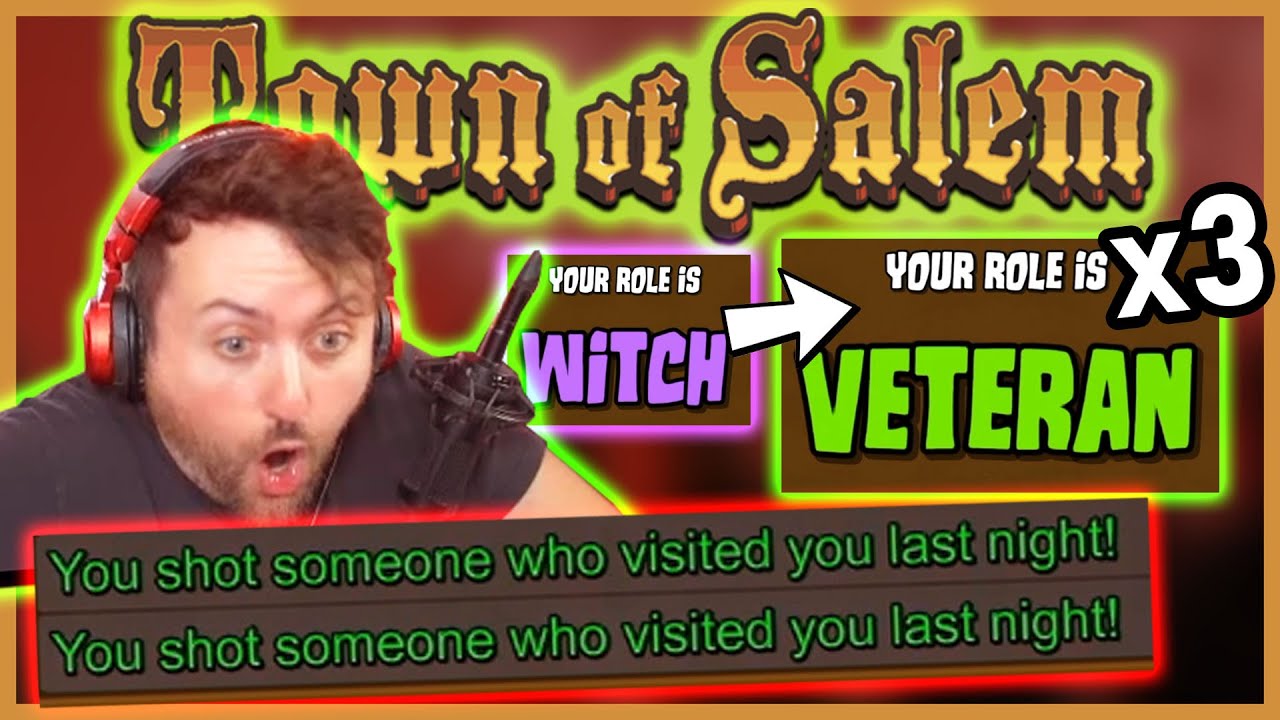 I angered the whole lobby, then got Veteran 3 TIMES IN A ROW | Town of Salem w/ Friends