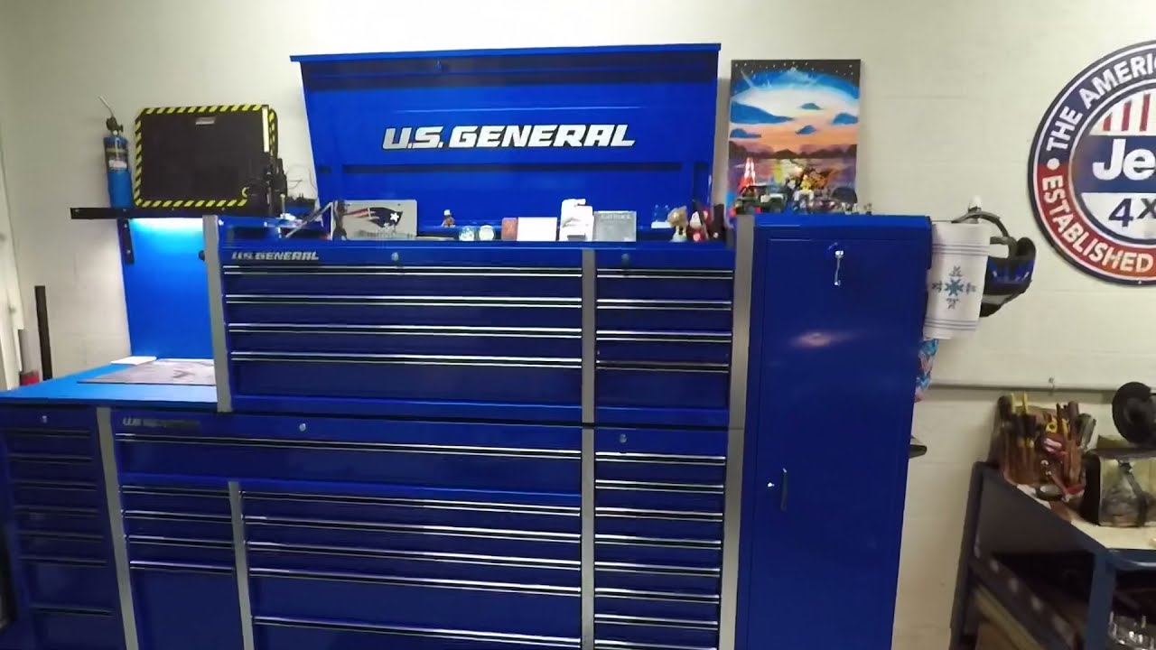 US General Series 2 Blue Tool Box