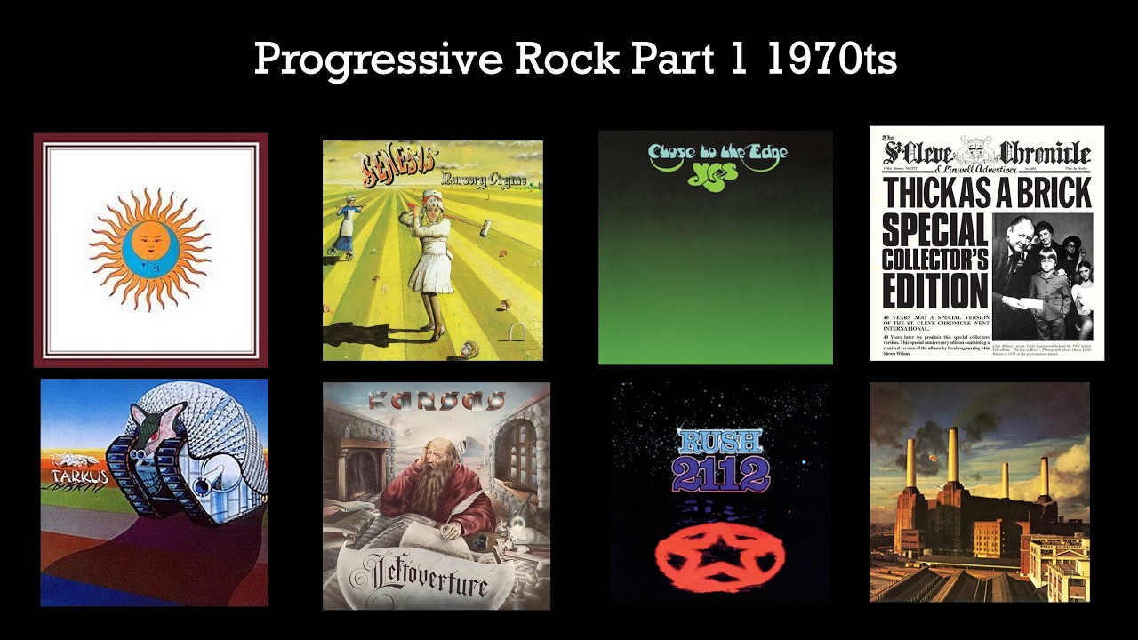 Progressive Rock Bands part 1 1970ts
