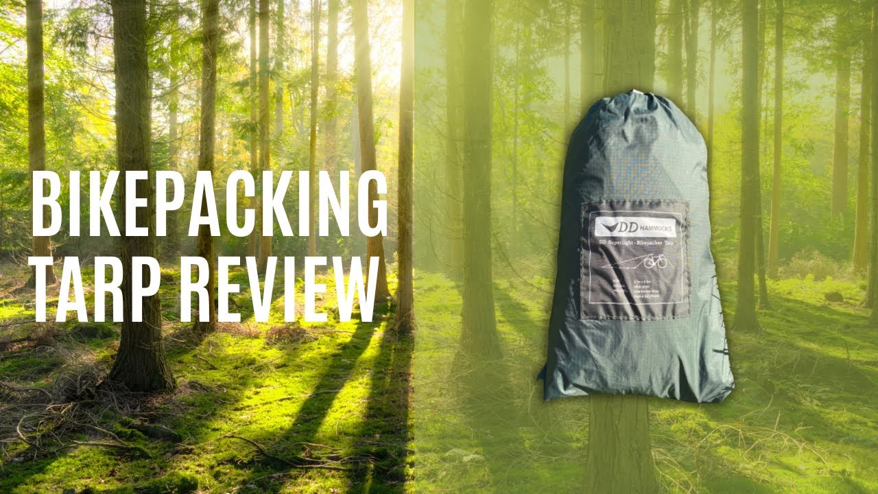 Обзор брезента для байкпакинга | DD SuperLight Bikepacker Tarp