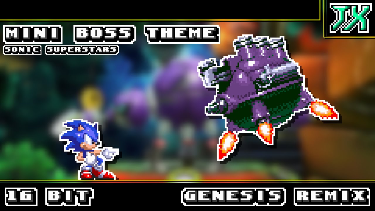 [16-Bit;Genesis]Mini Boss Theme - Sonic Superstars