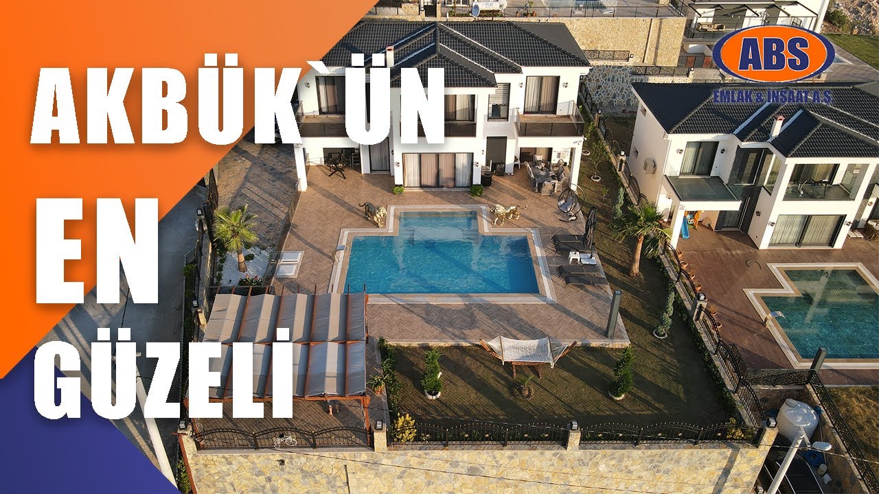 DİDİM AKBÜK`TE ASLANLI VİLLA #akbük