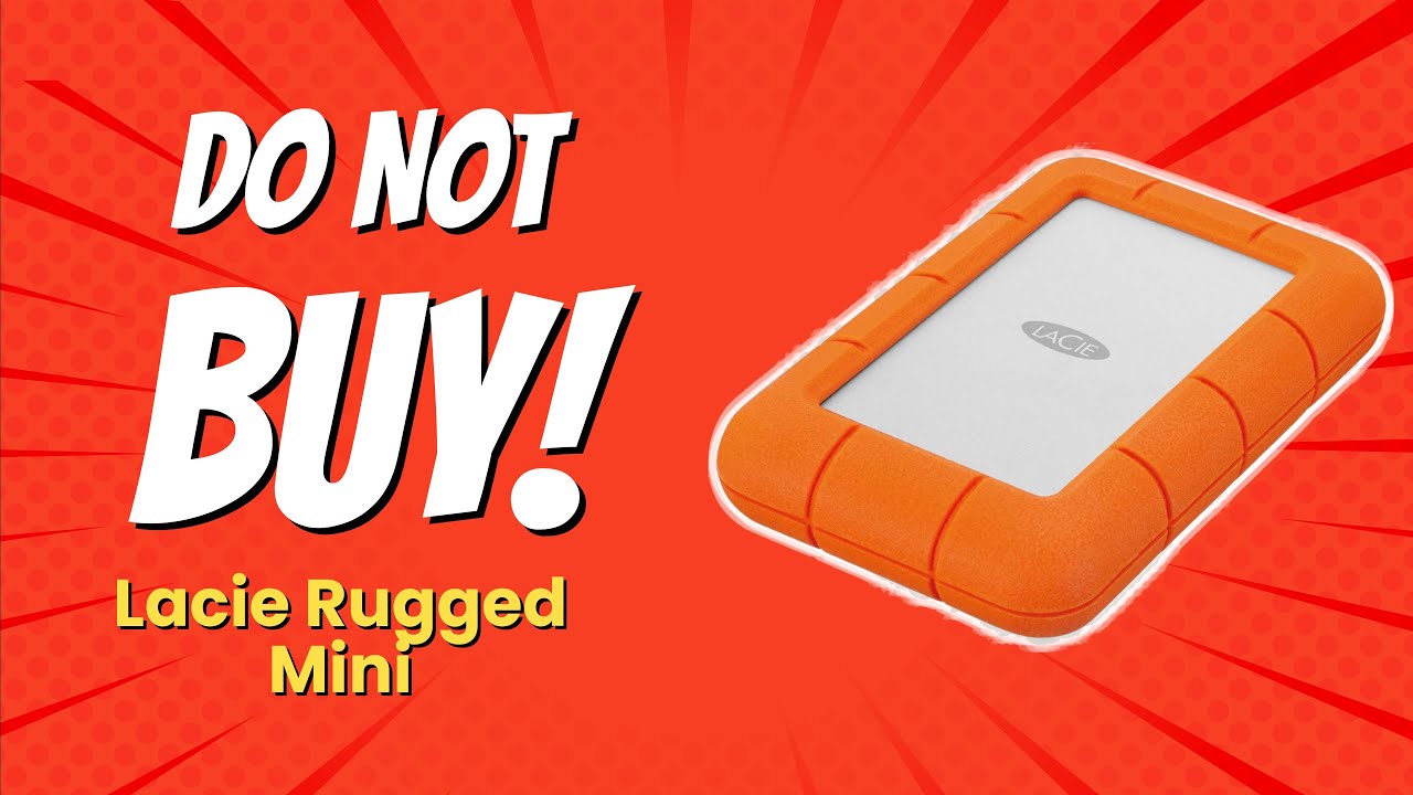 DON'T BUY LaCie Rugged Mini Before Watching This! 😱🔥 (5 Reasons)