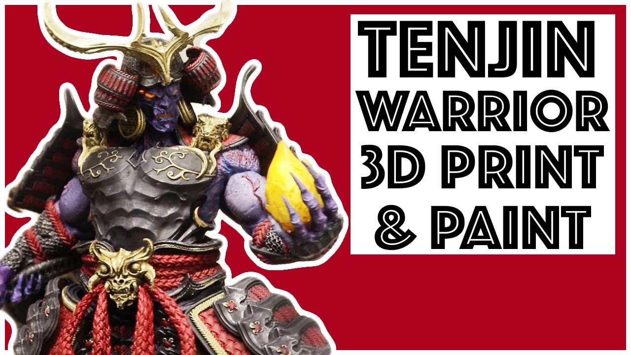 Tenjin warrior - Balckforge games model