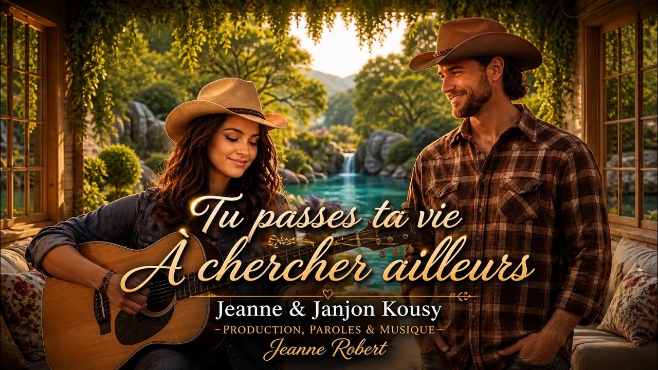 Tu passes ta vie à chercher ailleurs / Shuffle country romantique sentimentale avec paroles - Duo