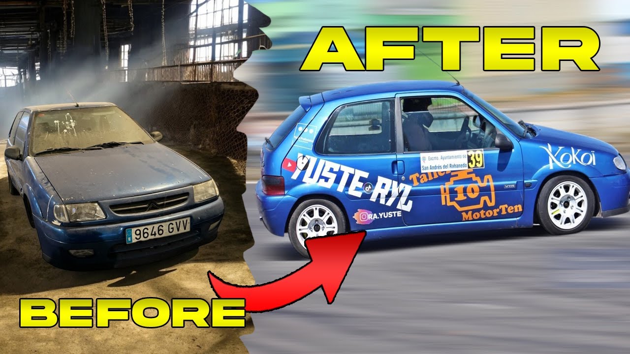 Building a Citroen Saxo VTS in 10 min!