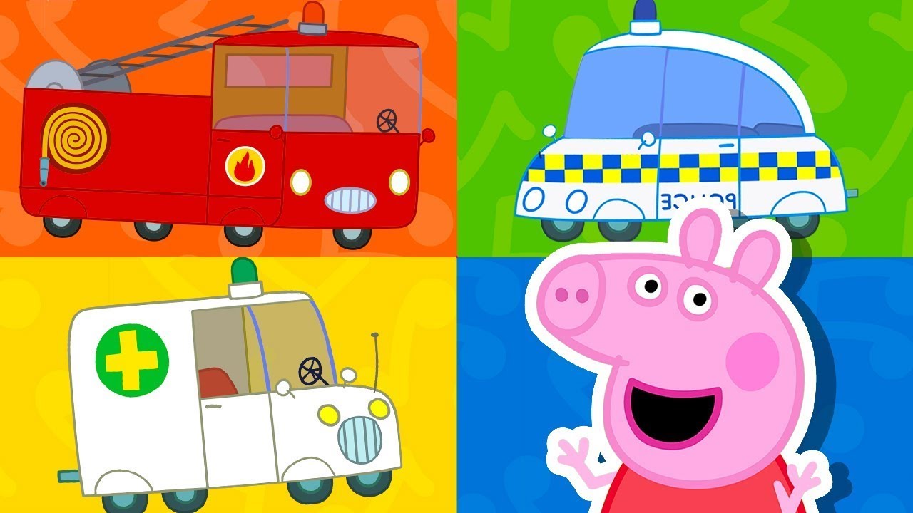 Equipe de Super Carros de Resgate | Peppa Pig Música Para Crianças e Canções Infantis