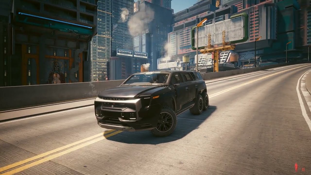 Cyberpunk 2077 : Phantom Liberty | New vehicle tour | Thorton Merrimac MSL3