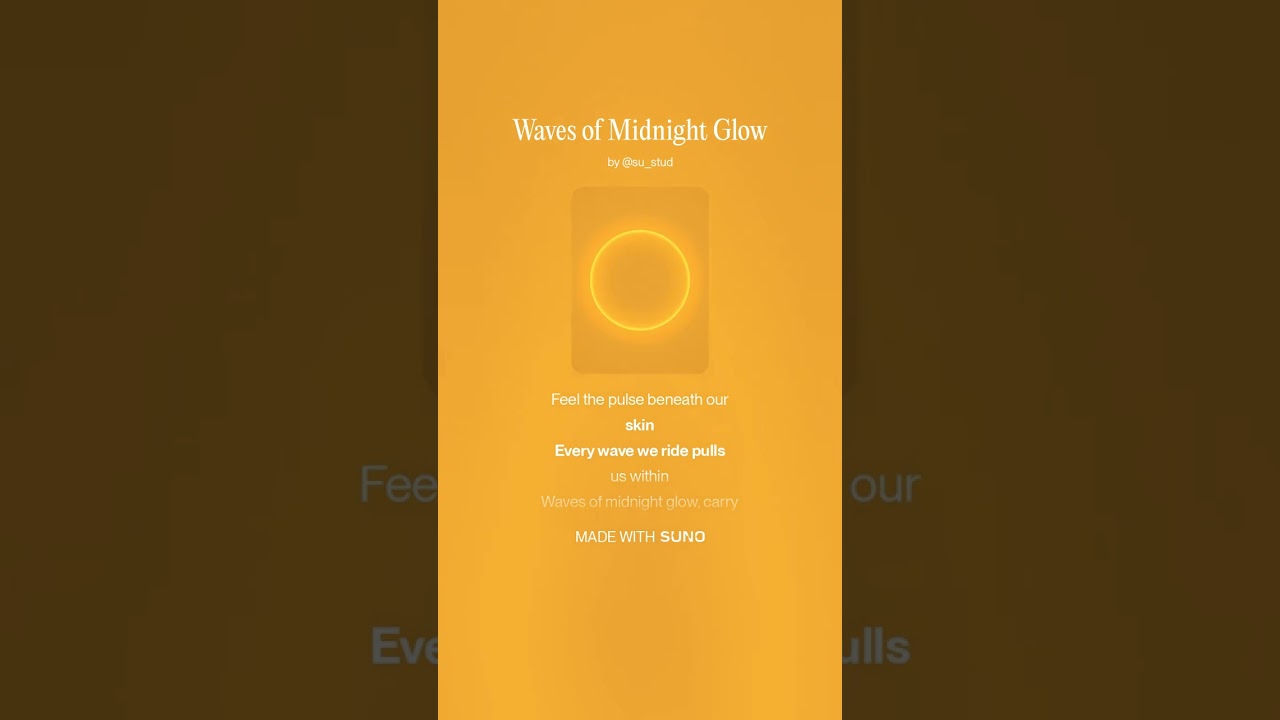 Waves of Midnight Glow