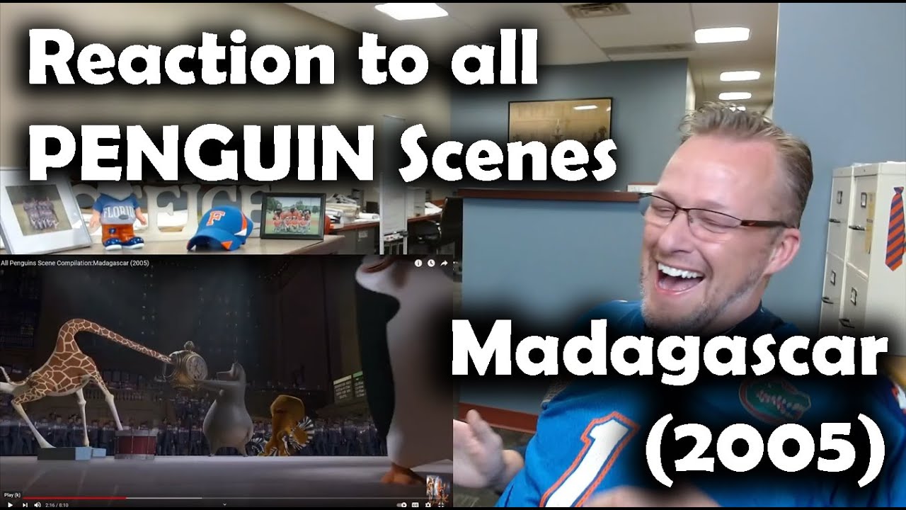 REACTION!!! - All Penguin Scenes from the Movie - MADAGASCAR (2005)