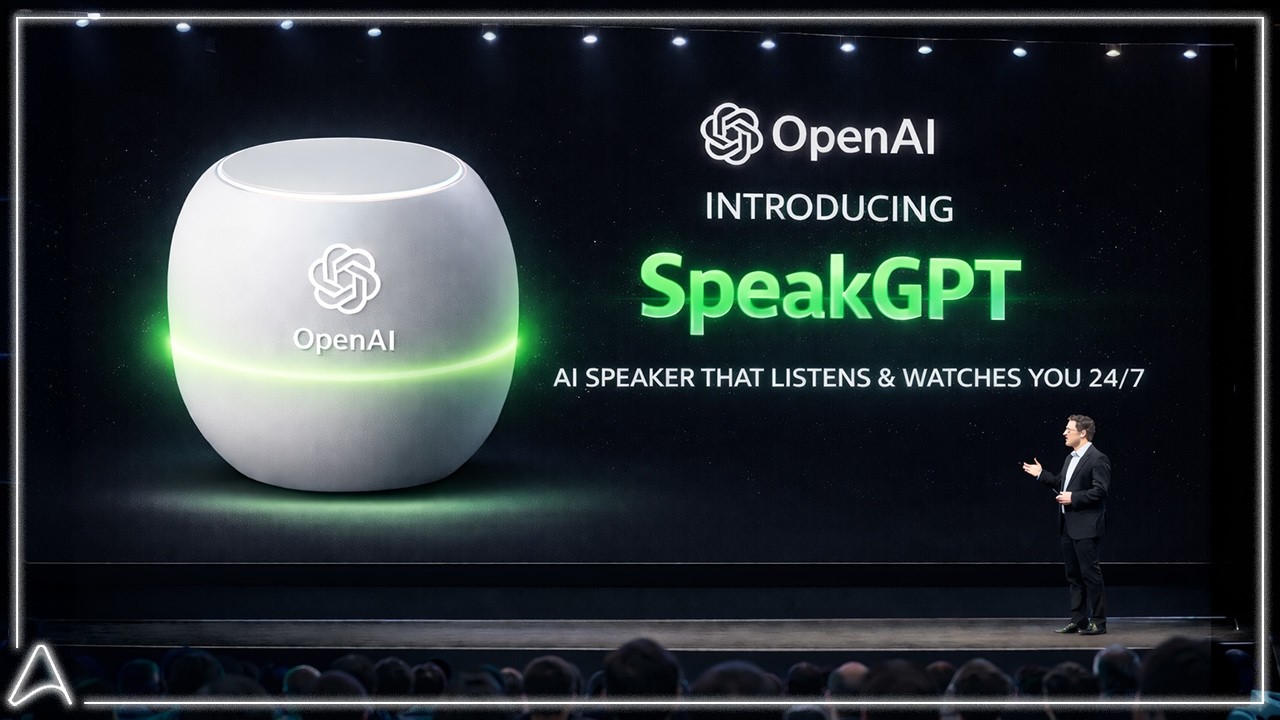 OpenAI Revealed AI Speaker With Vision That Makes Alexa & Echo Feel Ancient!