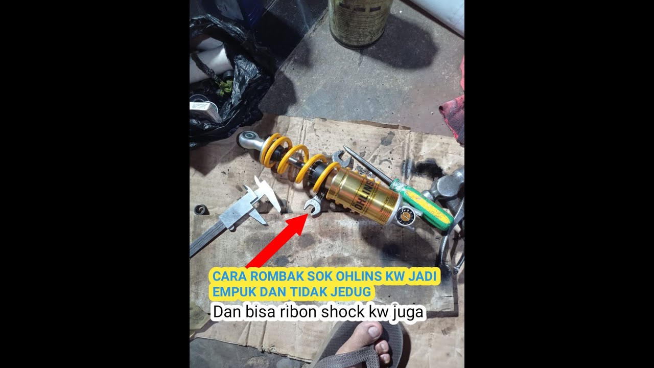 ROMBAK SOK BELAKANG OHLINS KW ANTI JEDUG DAN KERAS