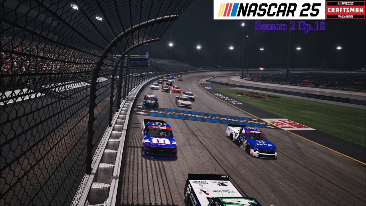 🔥 SEASON 2 — RACE 18  NASCAR 25 TRUCK SERIES AT RICHMOND — FINAL RACE BEFORE PLAYOFFS 🔥