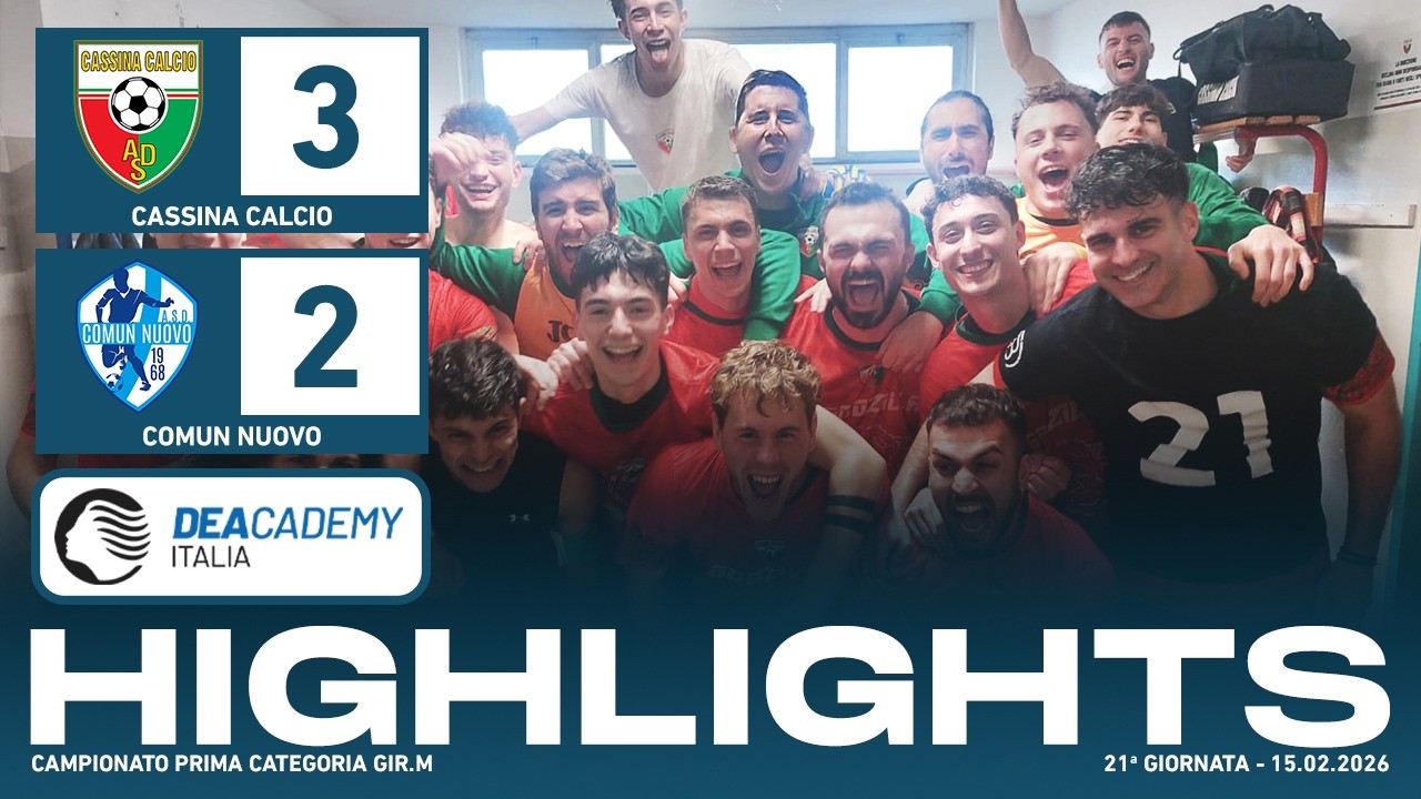 Cassina Calcio - Comun Nuovo 3-2 | Gol & Highlights | Prima Categoria 2025/26