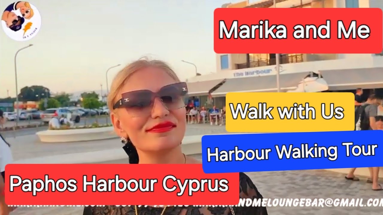 Walking and Talking Tour of Paphos harbour...We visit the restaurants!