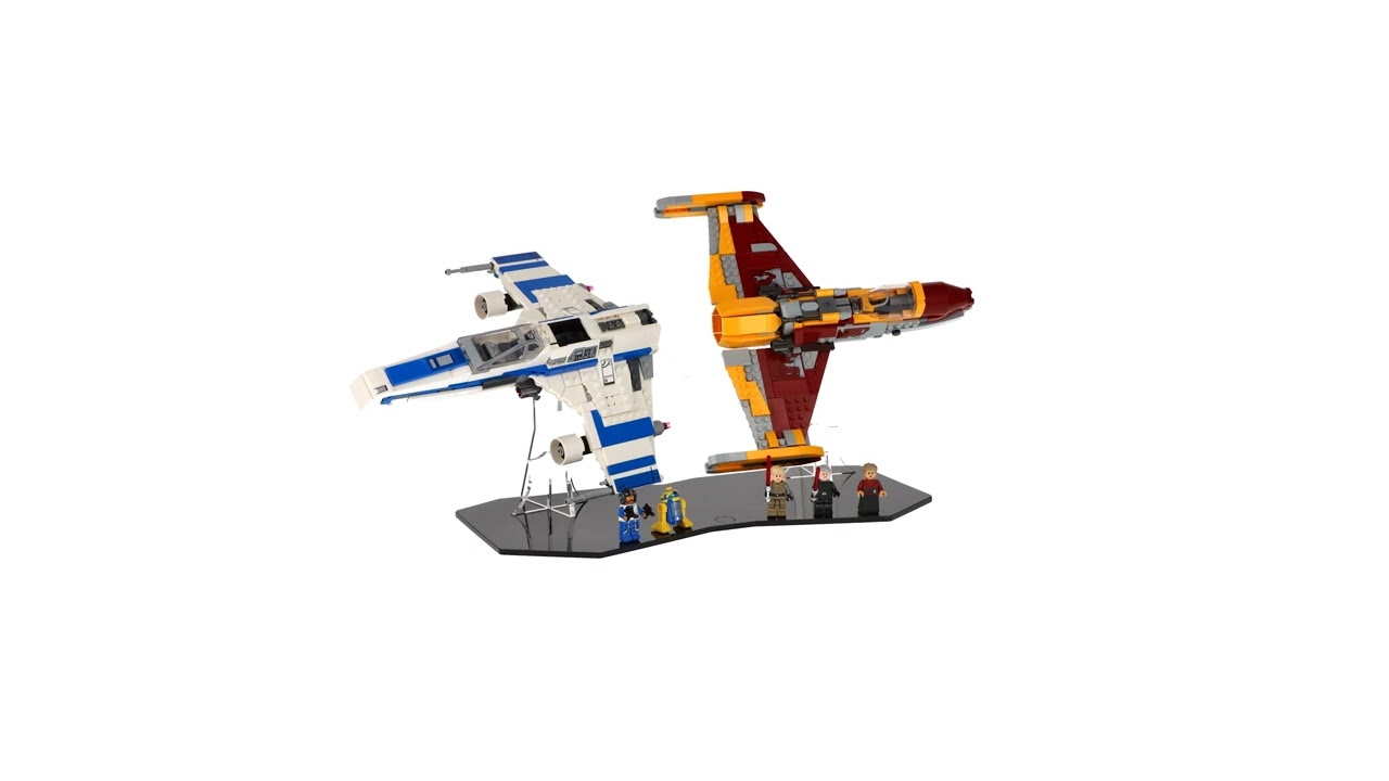 LEGO 75364 New Republic E Wing vs Shin Hati's Starfighter - Display Stand