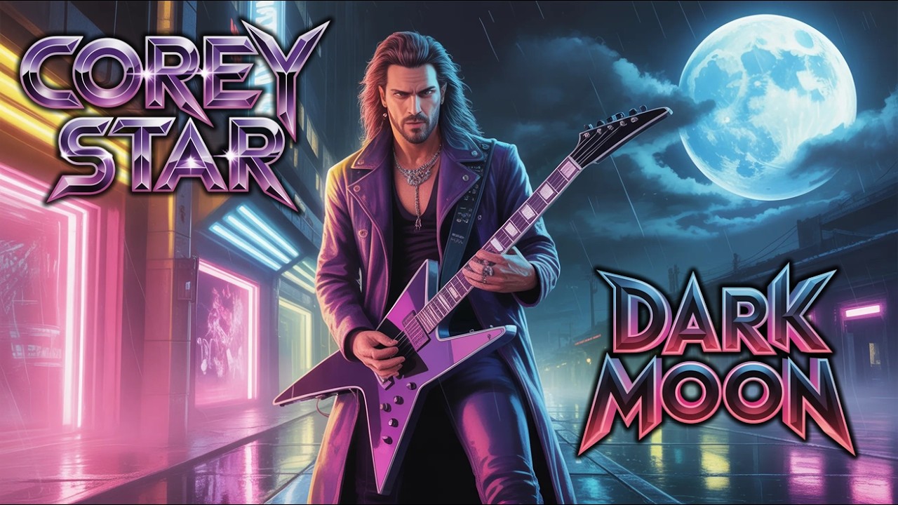 Corey Star - Dark Moon (80s Industrial Metal - Synth Rock)