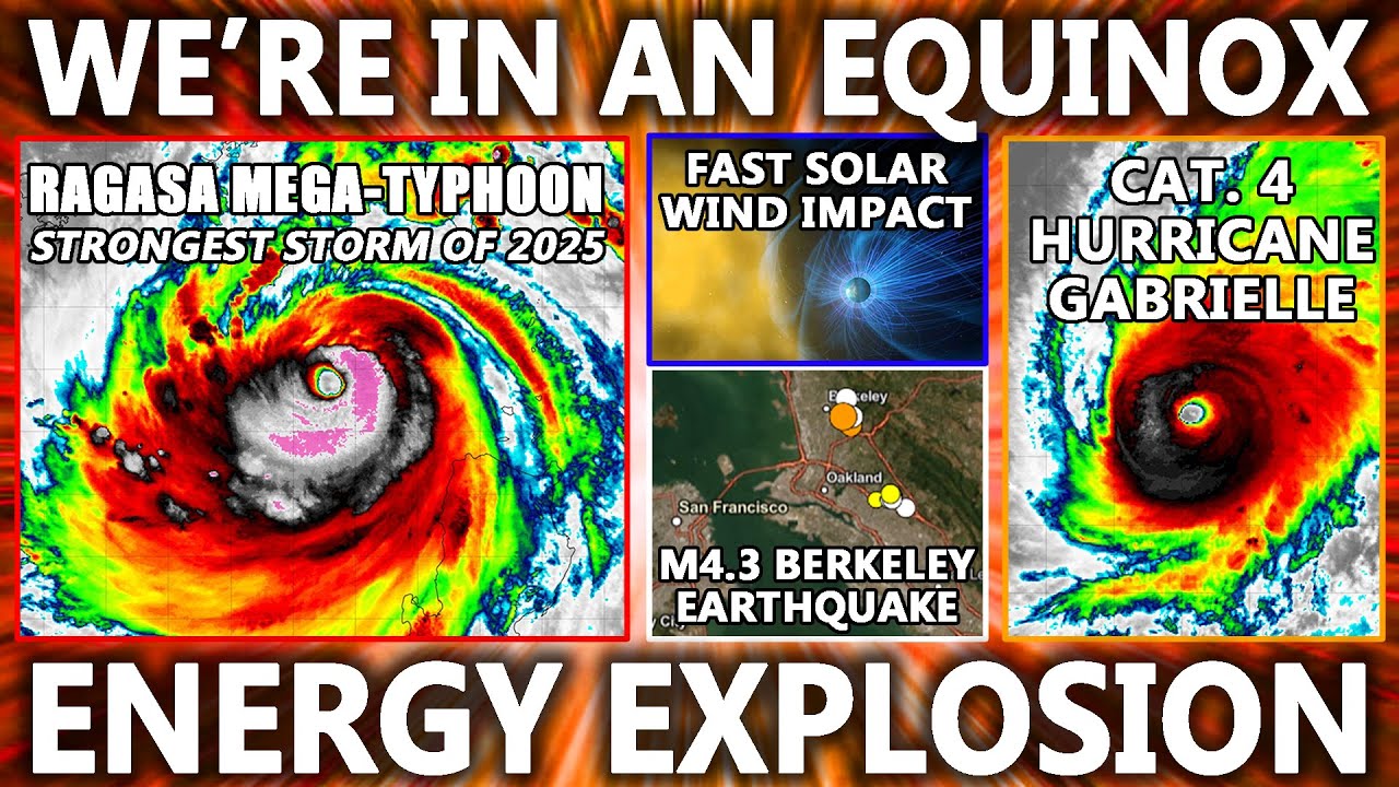 SUPER CYCLONES, M4.3 Berkeley Earthquake, and Space Weather 💥 Is More Coming?!