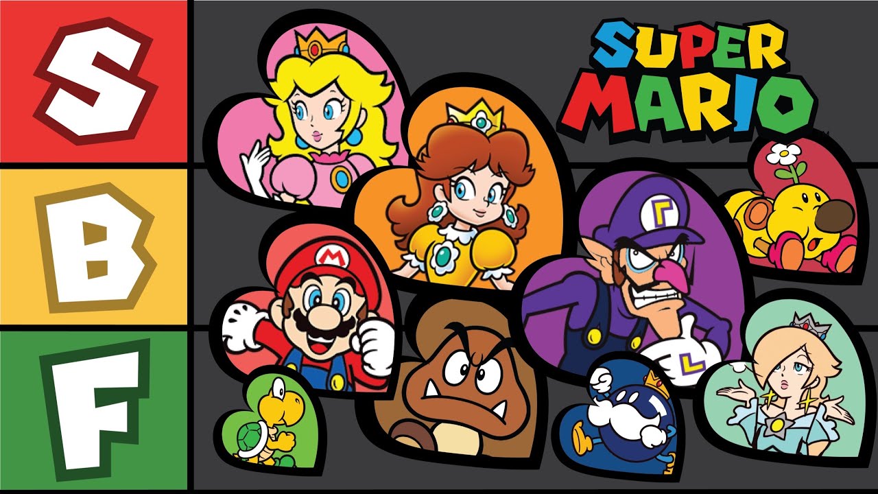 ranking EVERY Super Mario character by HOTNESS