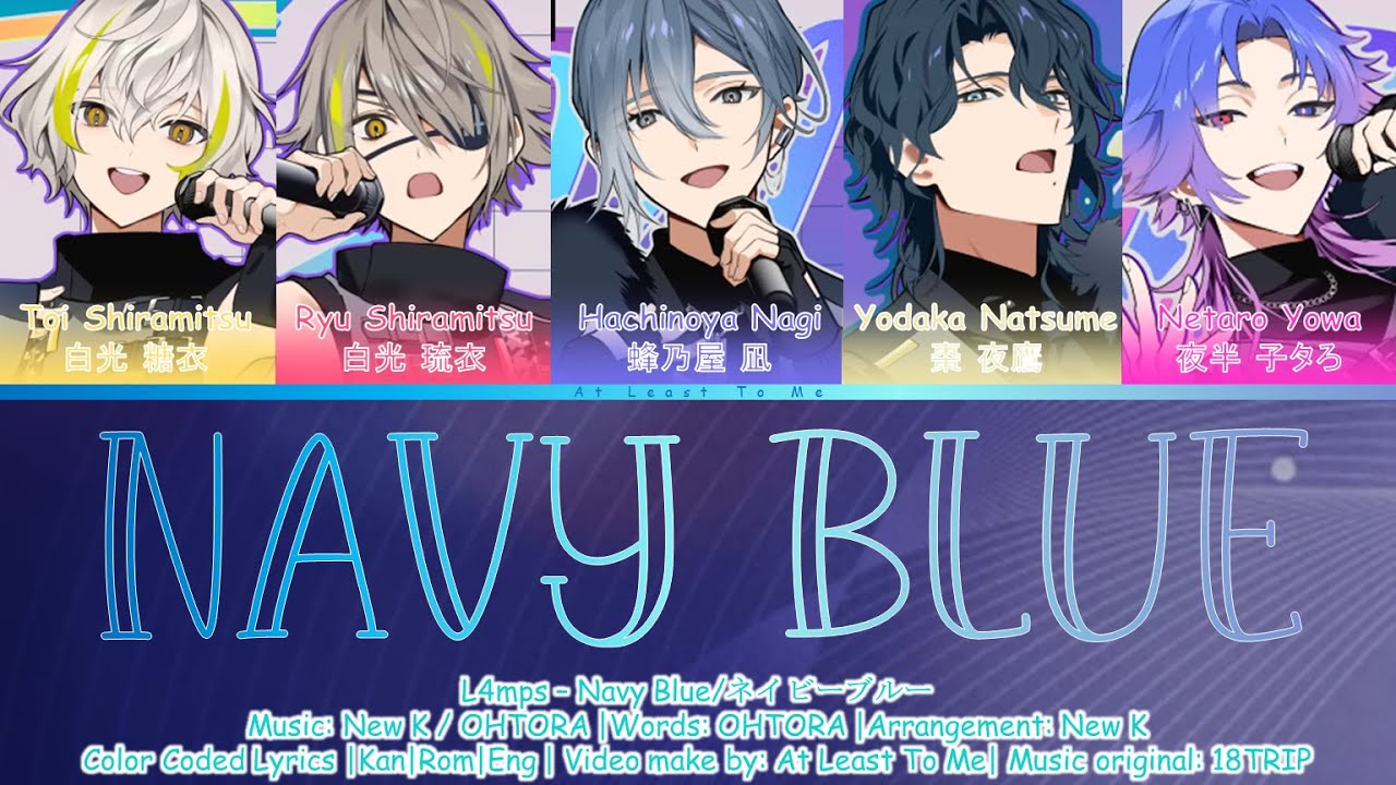 「18TRIP」 L4mps - Navy Blue/ネイビーブルー [KAN/ROM/ENG]