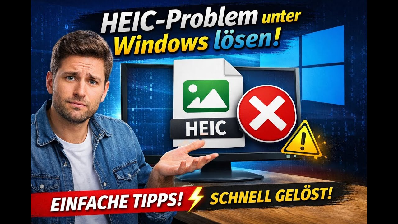 HEIC-Problem unter Windows lösen – öffnen, reparieren oder konvertieren