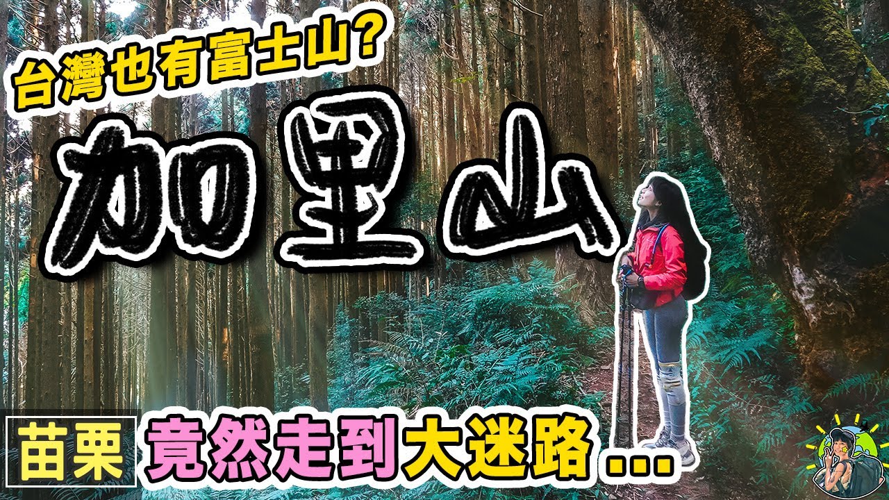 第一次台灣登山大迷路...加里山的迷幻霧..台灣版富士山｜苗栗景點
