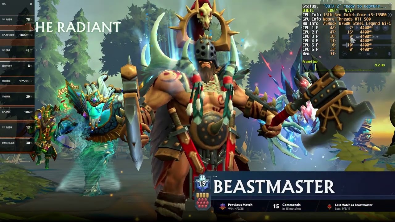 MTT S80 - DOTA 2