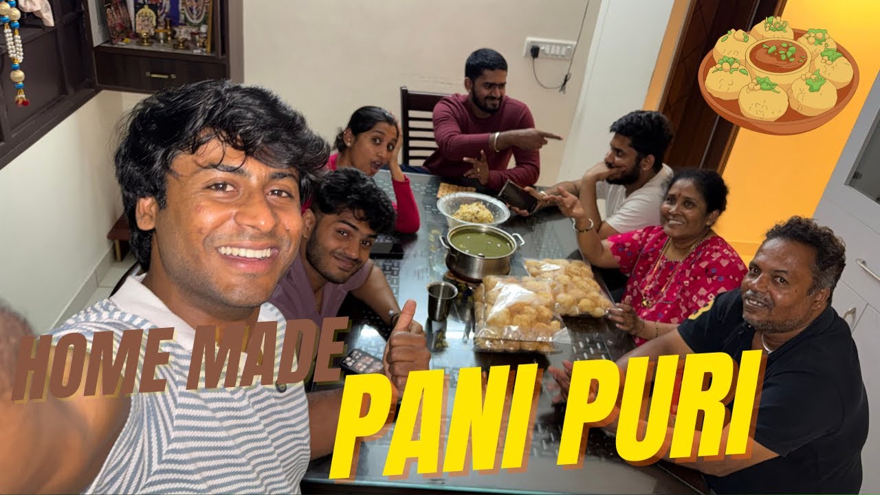 ಮೊದಲ ಬಾರಿಗೆ ಮನೆಯಲ್ಲಿ ಪಾನಿ ಪುರಿ ಮಾಡಿದ್ದು ನೋಡ್ರಿ! Homemade Panipuri @Suryagowda_